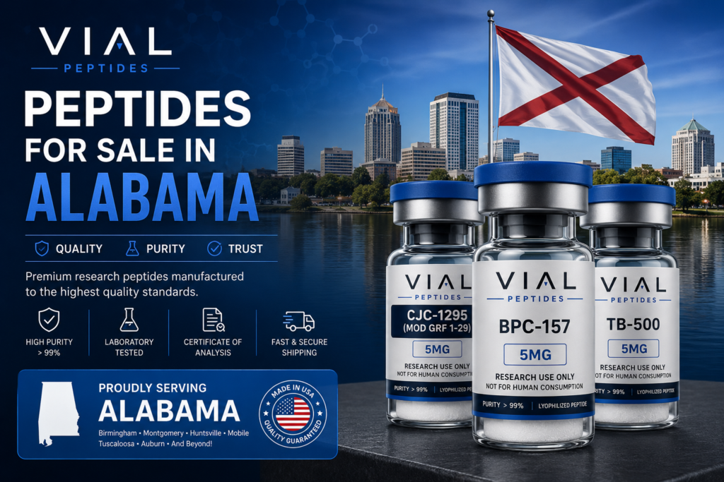 Research peptides Alabama
