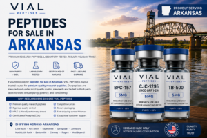 Read more about the article Peptides for Sale in Arkansas | Premium Research Peptides | VIAL PEPTIDES