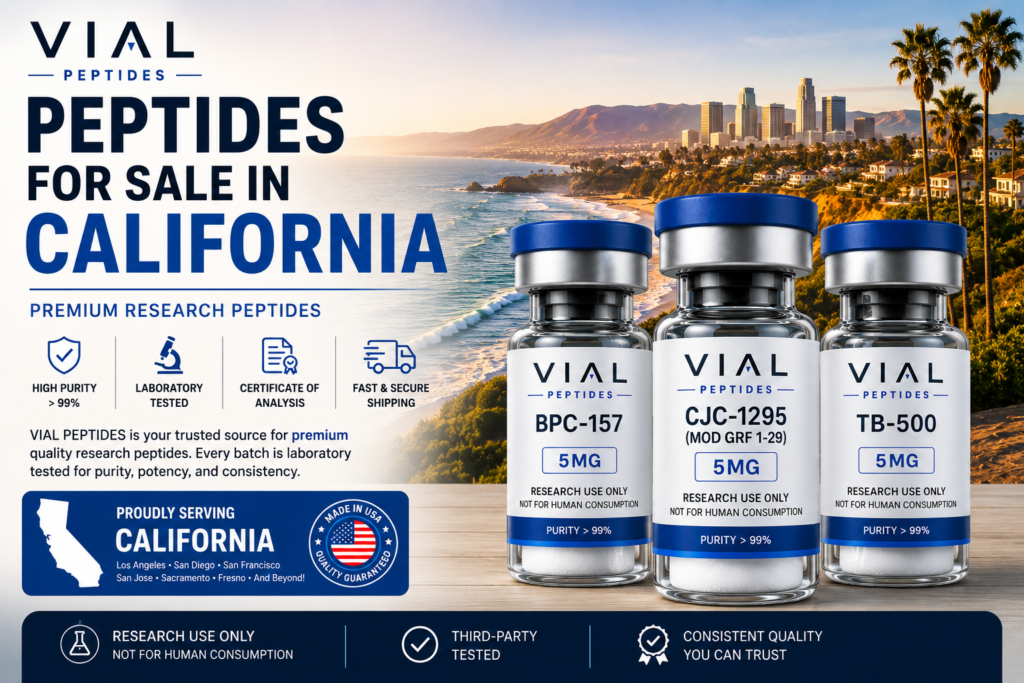 Peptides for Sale in California