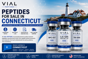 Read more about the article Peptides for Sale in Connecticut | Premium Research Peptides | VIAL PEPTIDES