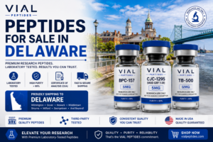 Read more about the article Research Peptides Delaware | Premium Laboratory-Tested Research Peptides | VIAL PEPTIDES