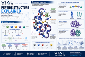 Read more about the article Peptide Structure Explained: Understanding Amino Acid Chains, Folding and Molecular Architecture