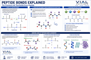 Read more about the article Peptide Bonds Explained: Understanding the Chemical Link That Builds Every Peptide