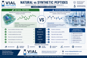 Read more about the article Natural vs Synthetic Peptides: Key Differences Explained