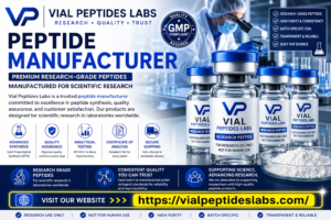 Read more about the article Peptide Manufacturer | Premium Research-Grade Peptides