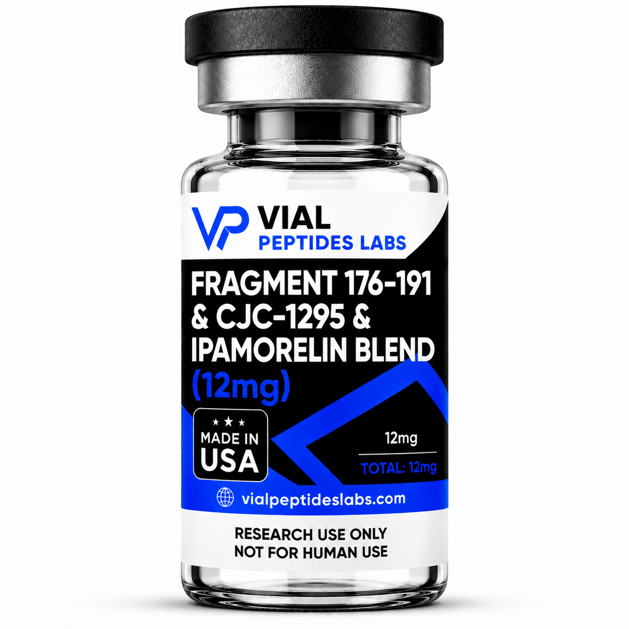 Fragment 176-191 & CJC-1295 & Ipamorelin Blend (12mg)